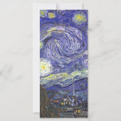 Sterrennacht door Vincent van Gogh (Achterkant)