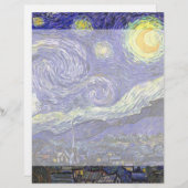 Sterrennacht door Vincent van Gogh (Voorkant / Achterkant)