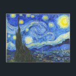 Sterrennacht door Vincent van Gogh Briefkaart<br><div class="desc">Sterrennacht door Vincent van Gogh</div>