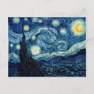Sterrennacht door Vincent Van Gogh Briefkaart
