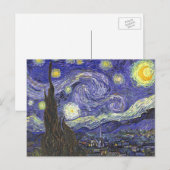 Sterrennacht door Vincent van Gogh Briefkaart (Voorkant / Achterkant)