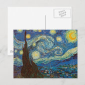 Sterrennacht door Vincent van Gogh Briefkaart (Voorkant / Achterkant)