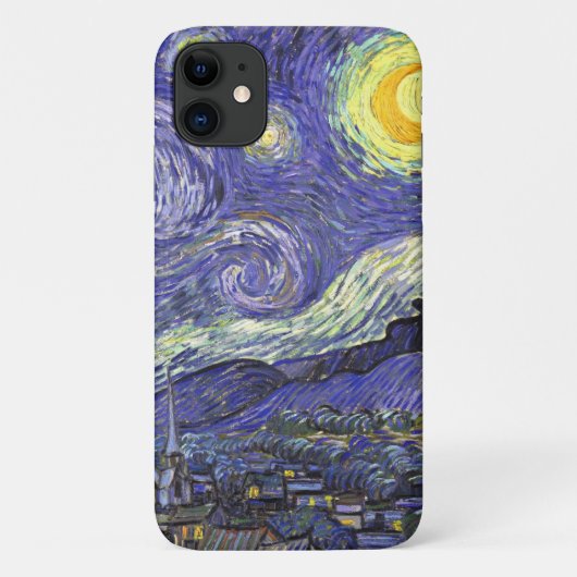 Sterrennacht door Vincent van Gogh Case-Mate iPhone Case (Achterkant)