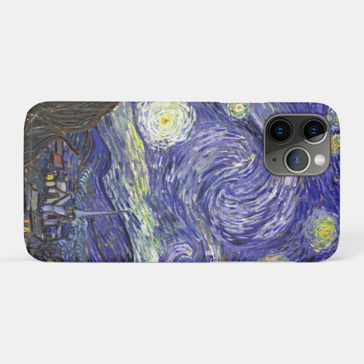 Sterrennacht door Vincent van Gogh Case-Mate iPhone Case (Achterkant (horizontaal))