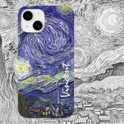 Sterrennacht door Vincent van Gogh Case-Mate iPhone Case