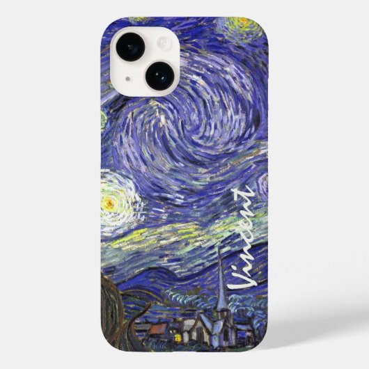 Sterrennacht door Vincent van Gogh Case-Mate iPhone Case (Achterkant)