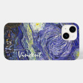 Sterrennacht door Vincent van Gogh Case-Mate iPhone Case (Achterkant (horizontaal))