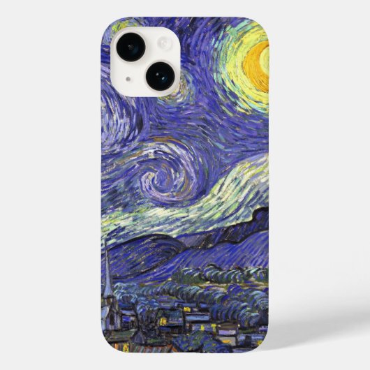 Sterrennacht door Vincent van Gogh Case-Mate iPhone Case (Achterkant)