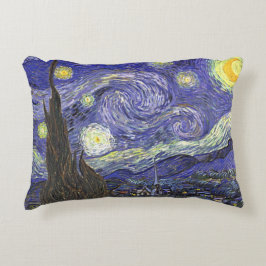 Sterrennacht door Vincent van Gogh Decoratief Kussen