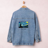 Sterrennacht door Vincent van Gogh Denim Jacket (Hangar)