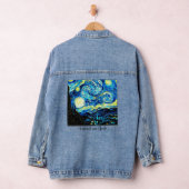 Sterrennacht door Vincent van Gogh Denim Jacket (Hangar)