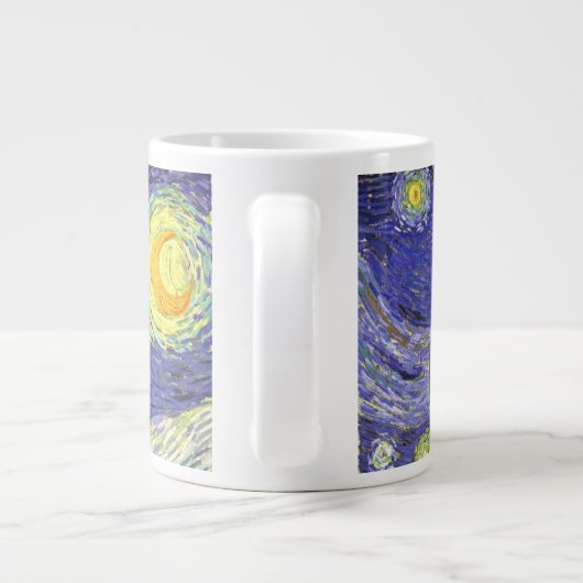 Sterrennacht door Vincent van Gogh Grote Koffiekop (Achterkant)