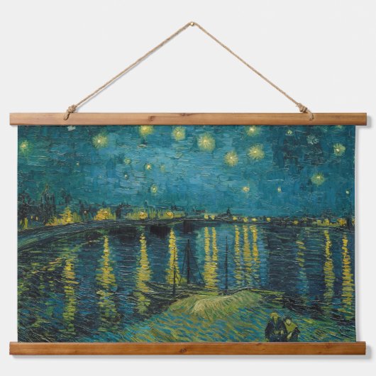 Sterrennacht door Vincent van Gogh Hangend Wandkleed (Voorkant)