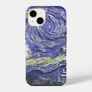 Sterrennacht door Vincent van Gogh iPhone 14 Hoesje