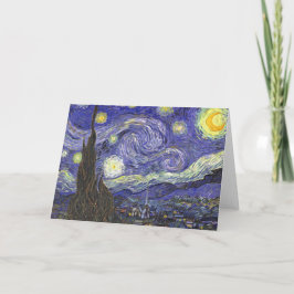 Sterrennacht door Vincent van Gogh Kaart