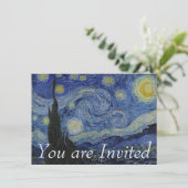 Sterrennacht door Vincent van Gogh Kaart (Staand voorkant)