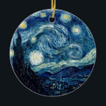 Sterrennacht door Vincent Van Gogh Keramisch Ornament<br><div class="desc">Sterrennacht door Vincent Van Gogh</div>