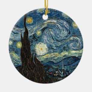 Sterrennacht door Vincent van Gogh Keramisch Ornament