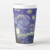 Sterrennacht door Vincent van Gogh Latte Mok (Voorkant)