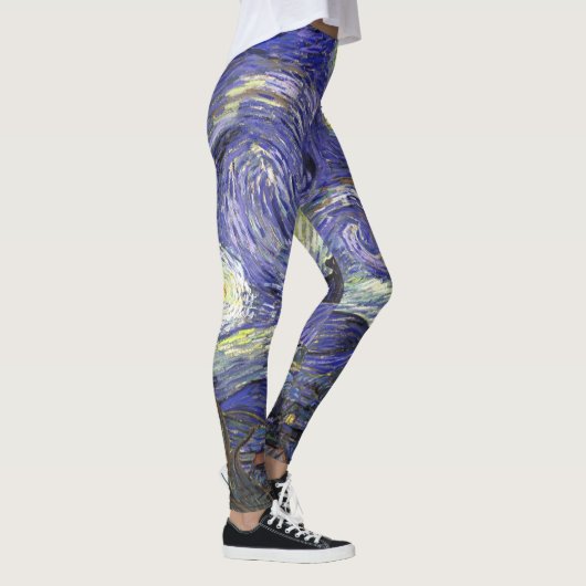 Sterrennacht door Vincent van Gogh Leggings (Rechts)