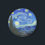 Sterrennacht door Vincent van Gogh Magneet<br><div class="desc">Sterrennacht door Vincent van Gogh</div>