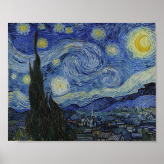 Sterrennacht door Vincent van Gogh Poster