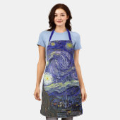 Sterrennacht door Vincent van Gogh Schort (Gedragen)