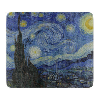Sterrennacht door Vincent van Gogh Snijplank
