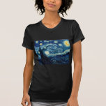 Sterrennacht door Vincent Van Gogh T-shirt<br><div class="desc">Sterrennacht door Vincent Van Gogh</div>