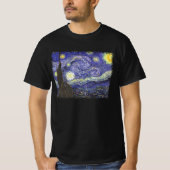 Sterrennacht door Vincent van Gogh T-shirt (Voorkant)