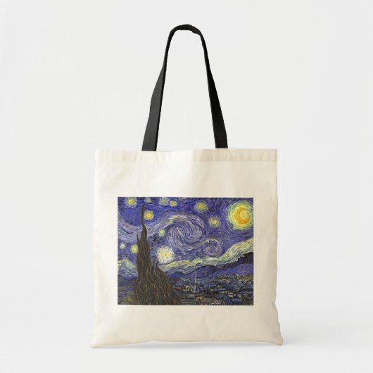 Sterrennacht door Vincent van Gogh Tote Bag (Voorkant)