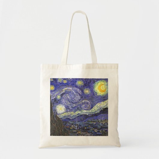 Sterrennacht door Vincent van Gogh Tote Bag (Voorkant)