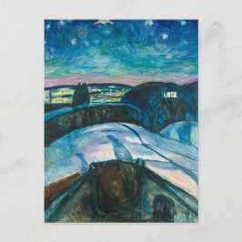 Sterrennacht | Edvard Munch | Briefkaart