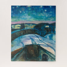 Sterrennacht | Edvard Munch | Fotoprint