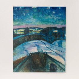Sterrennacht | Edvard Munch | Fotoprint Legpuzzel