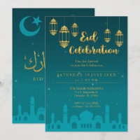 Sterrennacht Eid Mubarak