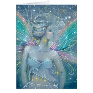 Sterrennacht Fairy Fantasy Art van Molly Harrison