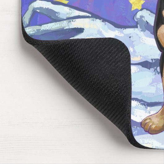 Sterrennacht Festive Chihuahua Muismat (Hoek)