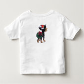 Sterrennacht Festive Chihuhua in Santa Hat Kinder Shirts (Achterkant)