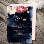 Sterrennacht Floral Wedding Accommodatie Informatiekaartje