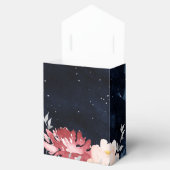 Sterrennacht Floral Wedding Tent Favor Box Bedankdoosjes (Geopend)