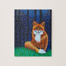 Sterrennacht Fox Legpuzzel