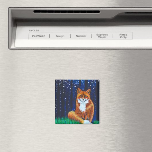 Sterrennacht Fox Magneet (Insitu (Vaatwasser))