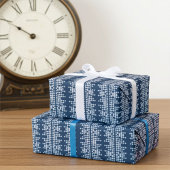 Sterrennacht - Futuristische Navy Blue All Occasio Cadeaupapier