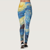 Sterrennacht:  Ga ervoor! Leggings (Achterkant)