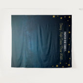 Sterrennacht galajurken achtergrond  wandkleed (Voorkant (horizontaal))