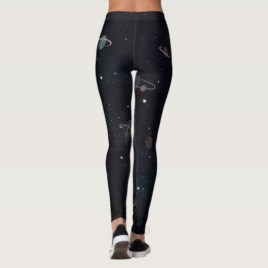 Sterrennacht Galaxy Leggings (Achterkant)