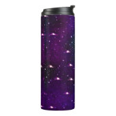 Sterrennacht Galaxy Thermische Tumbler Thermosbeker (Gedraaid links)