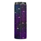 Sterrennacht Galaxy Thermische Tumbler Thermosbeker (Achterkant)
