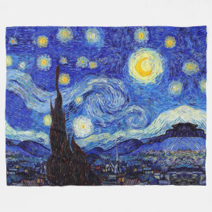 Sterrennacht Geïnspireerde Van Gogh Klassieke deke Fleece Deken